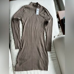 Abercrombie long sleeve mock necked mini dress